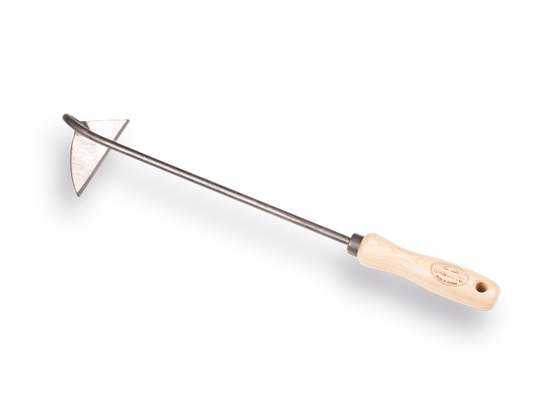 Schrepel DE WIT 10 cm, gesmeed en gepolijst, met ESSEN handvat 14 cm