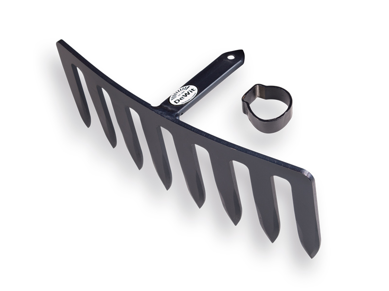 Sloothekkel DE WIT 8 tands met ring, zonder steel