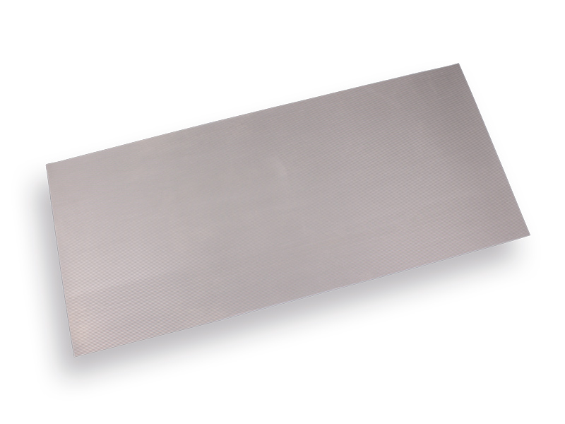 Rubber mat 100 x 47 cm voor stelendisplay