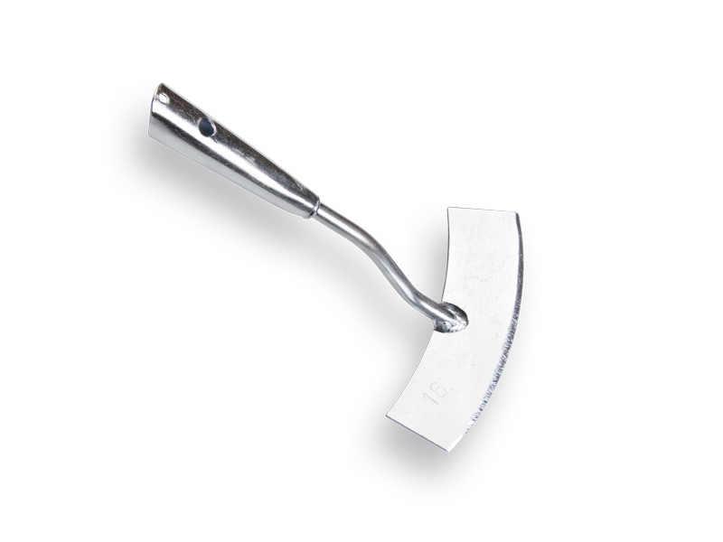 Schoffel rond model verzinkt 16 cm, zonder steel