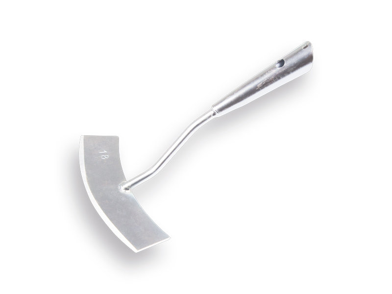 Schoffel rond model verzinkt 18 cm, zonder steel