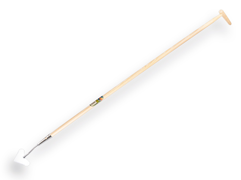 Schoffel hart model verzinkt 16 cm, met IKAPE steel 160 x 2,8 cm en flesmodel hilt. FSC 100%