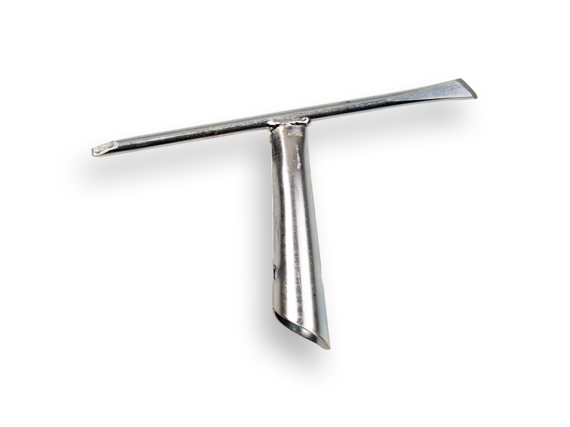 Tegelkrabber - Voegenkrabber verzinkt, zonder steel