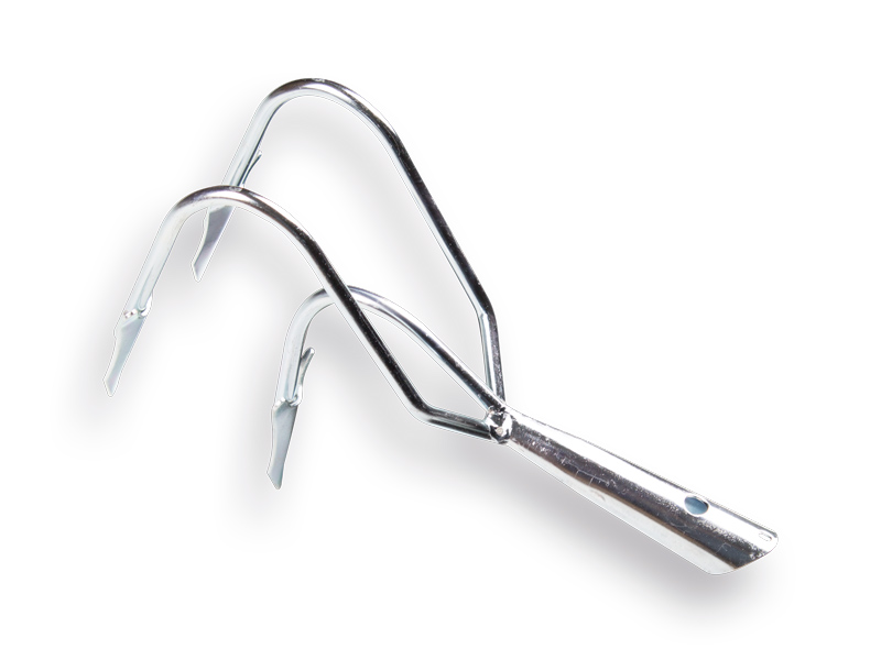 Cultivator 3 tands verzinkt zonder steel