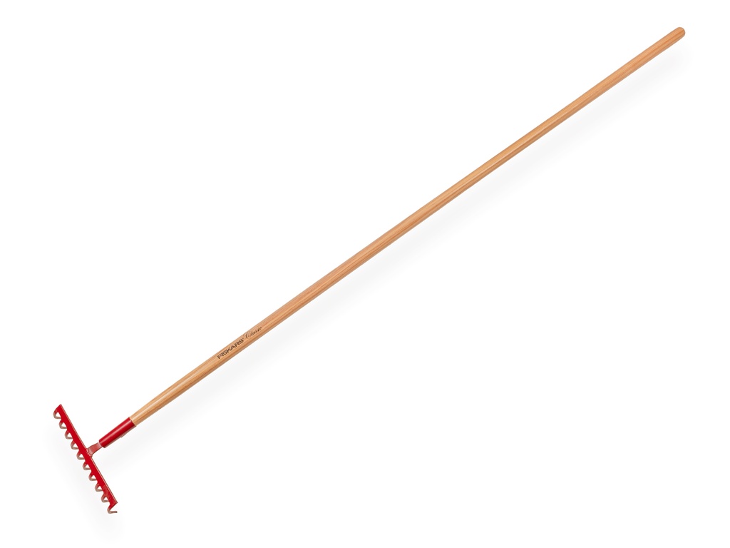 Tuinhark FISKARS CLASSIC, 10 gebogen tanden, met steel 160 cm