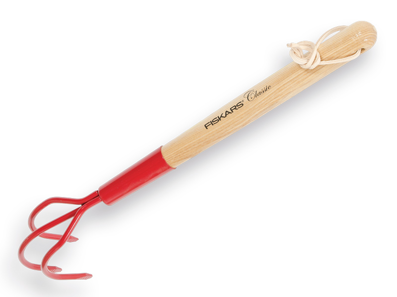 Krabbertje FISKARS CLASSIC met houten steel 32 cm (vervallen)