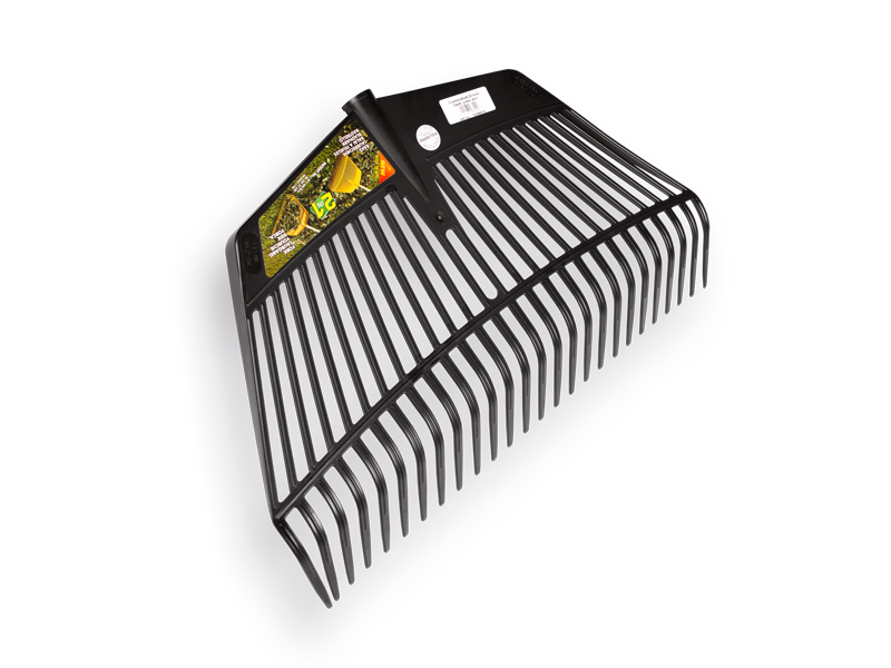 Combi bladhark JOST REGA nylon zwart, 26 tands, 60 cm breed, zonder steel