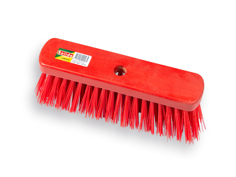 Vervangingsbezem SOLIDE PPN rood 30 cm, voor voetenveger 1490222. Met EAN