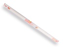 Blokwaterpas BMI Eurostar 120 cm aluminium, 2 libellen