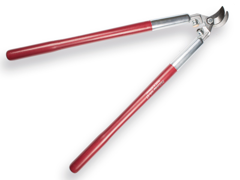 Takkenschaar gesmeed FREUND 105-27 66 cm, houten grepen, knipt tot 30 mm