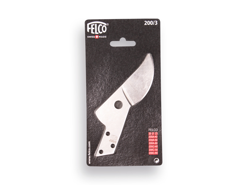 Bovenmes FELCO 200/3 op blister, voor takkenscharen 20, 21, 23, 200A-40, 200A-50, 200A-60 en 200C-60