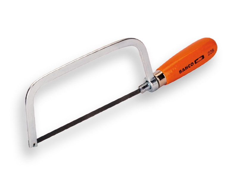 Metaalzaagbeugel BAHCO Junior 228, bladlengte 150 mm, met houten greep