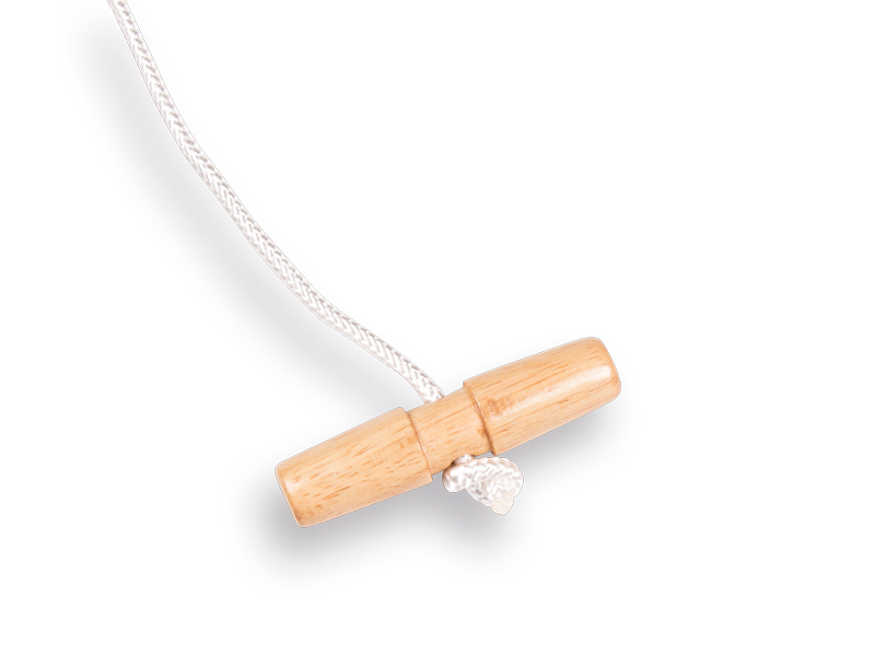 Houten handvat voor rupsenschaar Sintung