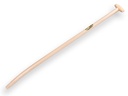 Schopsteel ATLAS 130 cm gebogen, met doorgestoken hilt