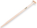 Spadesteel ATLAS 110 cm ingefreesd, met Engelse kruk, voor S&J spade