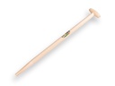 Spadesteel ATLAS 80 cm niet ingefreesd, met doorgestoken hilt, voor S&J spade