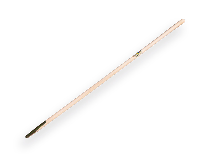 Hooivorksteel ATLAS 150 cm, met veerbus, geboord