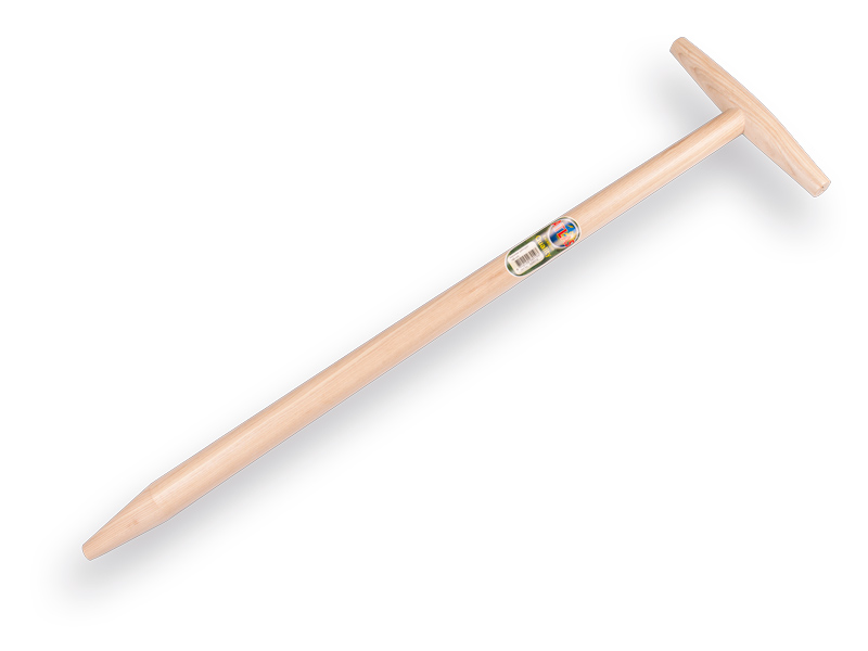 Graskantstekersteel ATLAS 80 cm, met hilt en excentrische punt, voor DE WIT kantsteker (1019000)