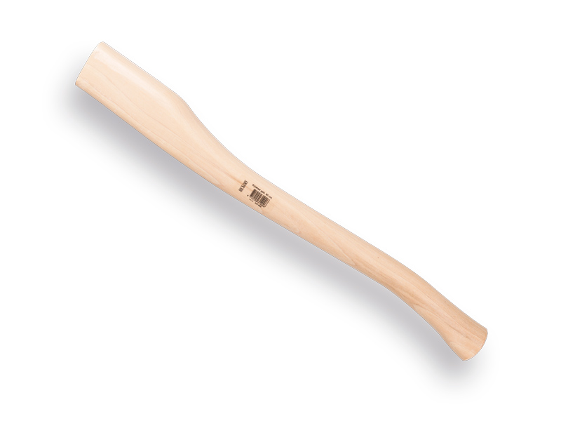 Bijlsteel ATLAS HICKORY 60 cm gebogen, kopmaat 64 x 22 mm