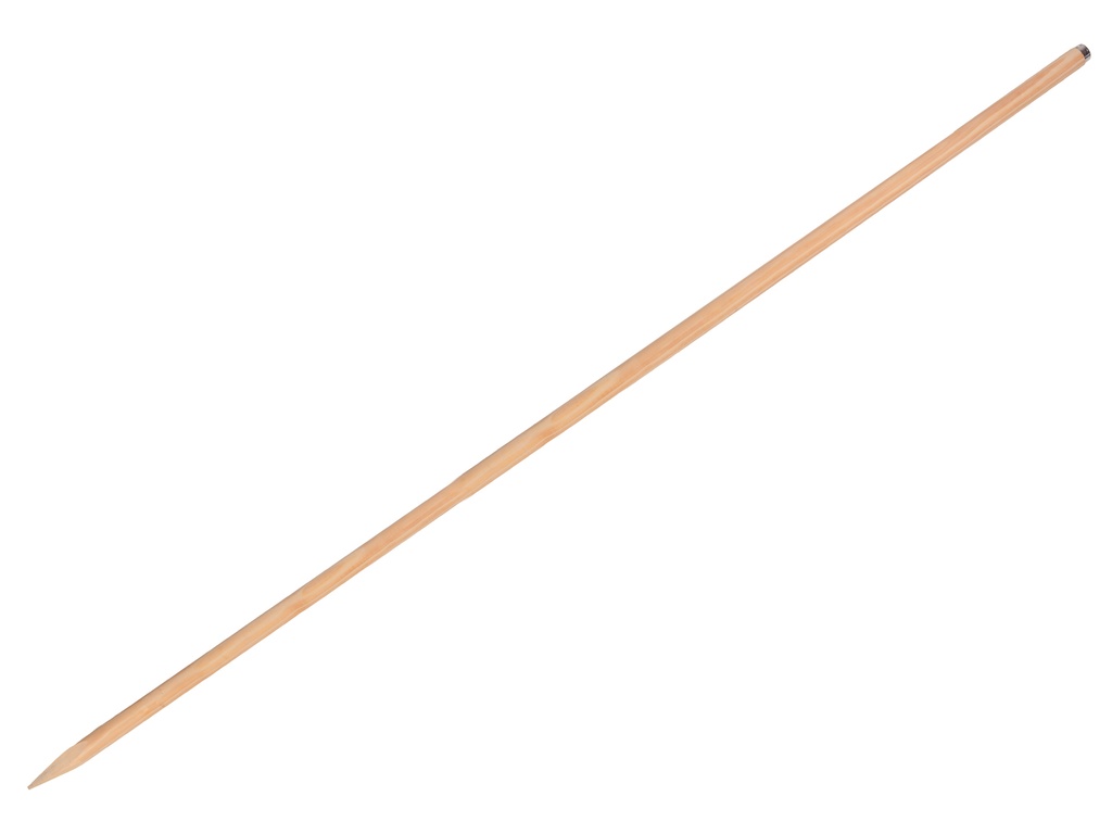 Windschermstok IKAPE 160 x 2,8 cm met ring, vierzijdig gepunt. FSC 100%