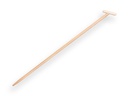 Schoffelsteel ATLAS 160 x 3,2 cm, met conische punt 60 x 20 mm en doorgestoken hilt