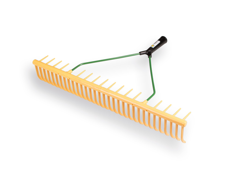Polyhark - Grashark JOST 64 cm, 32 gebogen en 16 haakse tanden, zonder steel