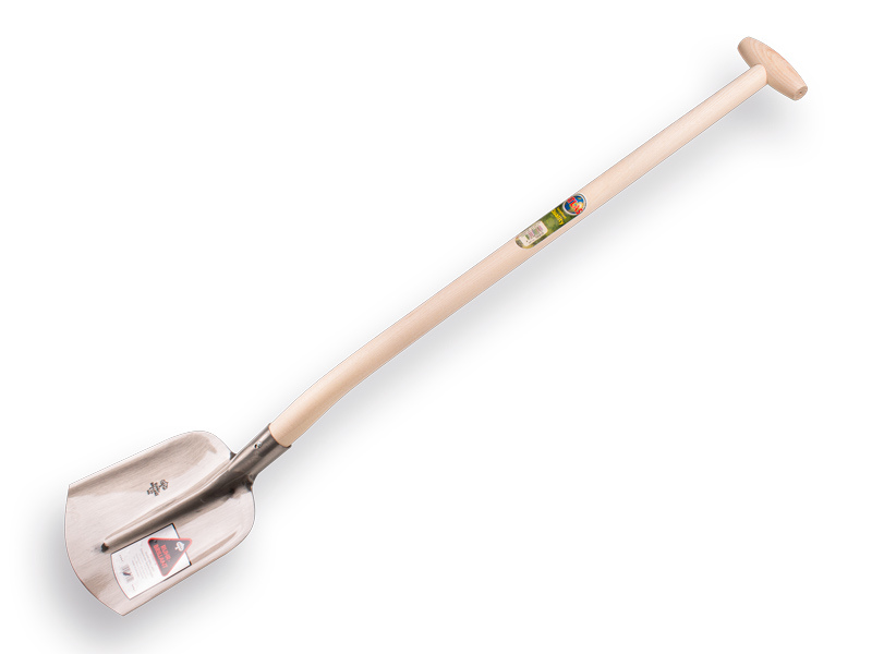 Steekbats RURH BRILLANT 1/4 000 gepolijst, met ATLAS Blijhamsteel 95 cm sterk gebogen