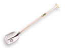 Steekbats ATLAS DIAMANT 1/4 00 gehard, gepolijst, met ATLAS Blijhamsteel 100 cm sterk gebogen