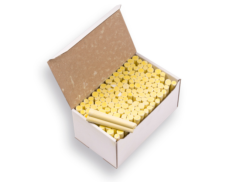 Kadeem schoolbordkrijt WIT, verpakt per 144 stuks