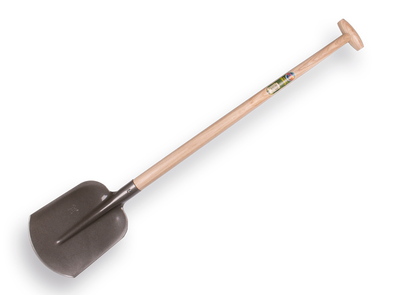 Steekbats ATLAS 1/4 000 gehard, met ATLAS schopsteel 100 cm gebogen