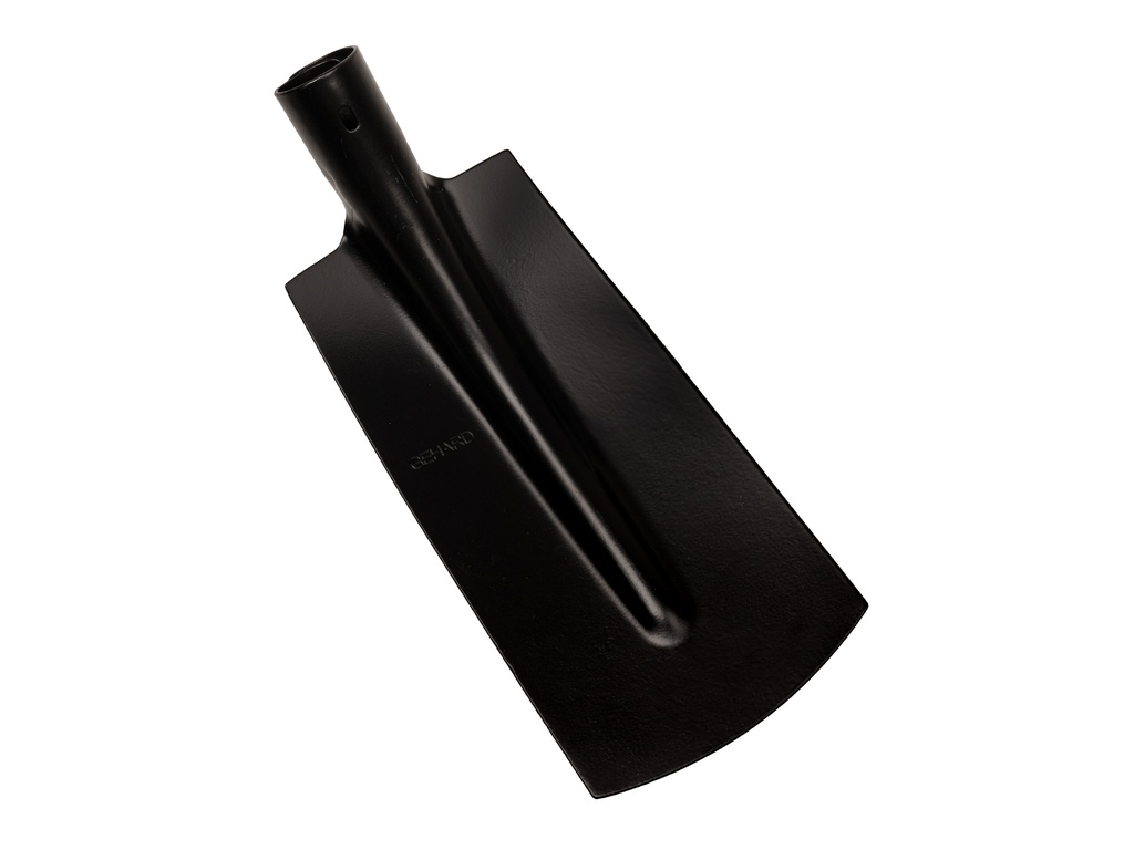 Kabelschop ATLAS 14 cm 3/4 zwart, onderkant recht, extra gehard, zonder steel