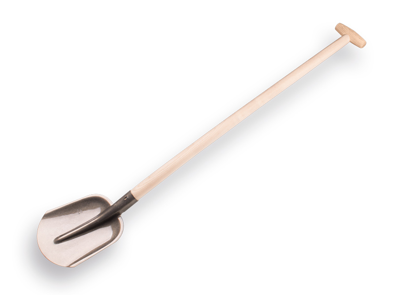 ACTIE Steekbats 1/4 000 met PE ESSEN schopsteel 100 cm gebogen