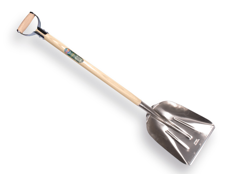 Graanschop OFFNER aluminium met strip en ATLAS YD-steel 95 cm gebogen
