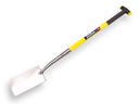 Spade SPEAR & JACKSON 1042 AV gepolijst, breed model met en FIBERGLAS T-steel 78 cm
