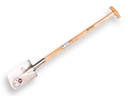 Spade IDEAL Britta 1501 gepolijst, met ESSEN T-steel 85 cm