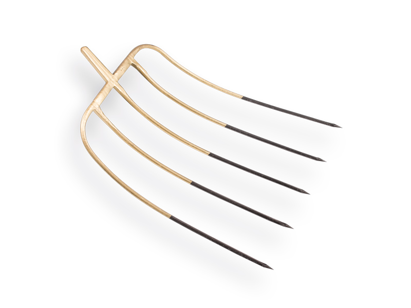 Bladvork OFFNER 5 tands met stift, zonder steel