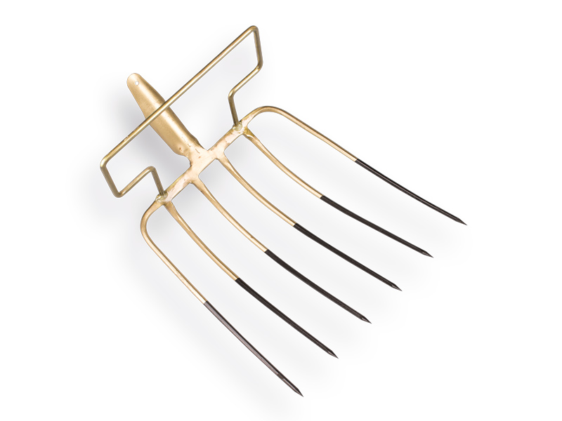 Bladvork OFFNER 6 tands met beugel, zonder steel