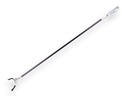 Zwerfvuilgrijper FLORA 53, 140 cm, kunststof bek, metalen knijpgreep