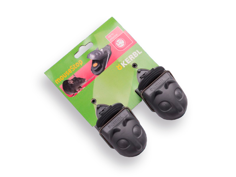 Muizenval Kunststof KERBL (per blisterkaart van 2 stuks)