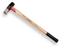 Kloofbijl ADLER 3000 gram met HICKORY steel 90 cm en steelbescherming