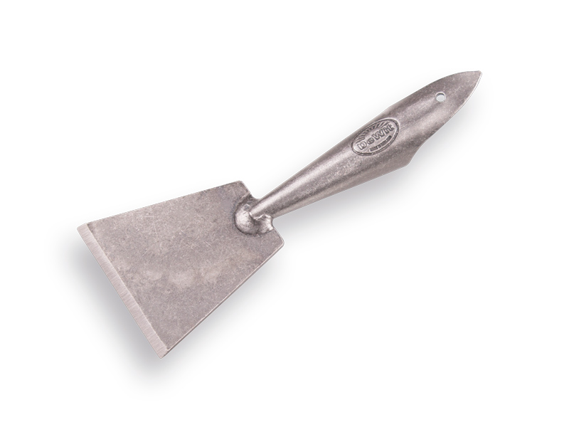 Afsteekmes DE WIT 9 cm met dul en zonder steel