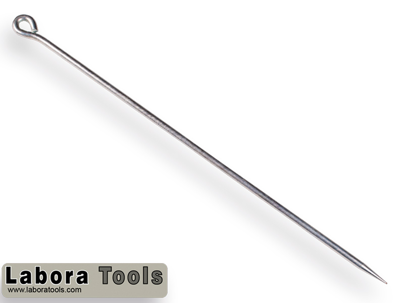 Draadpen LABORA 600 x 10 mm verzinkt, met oog