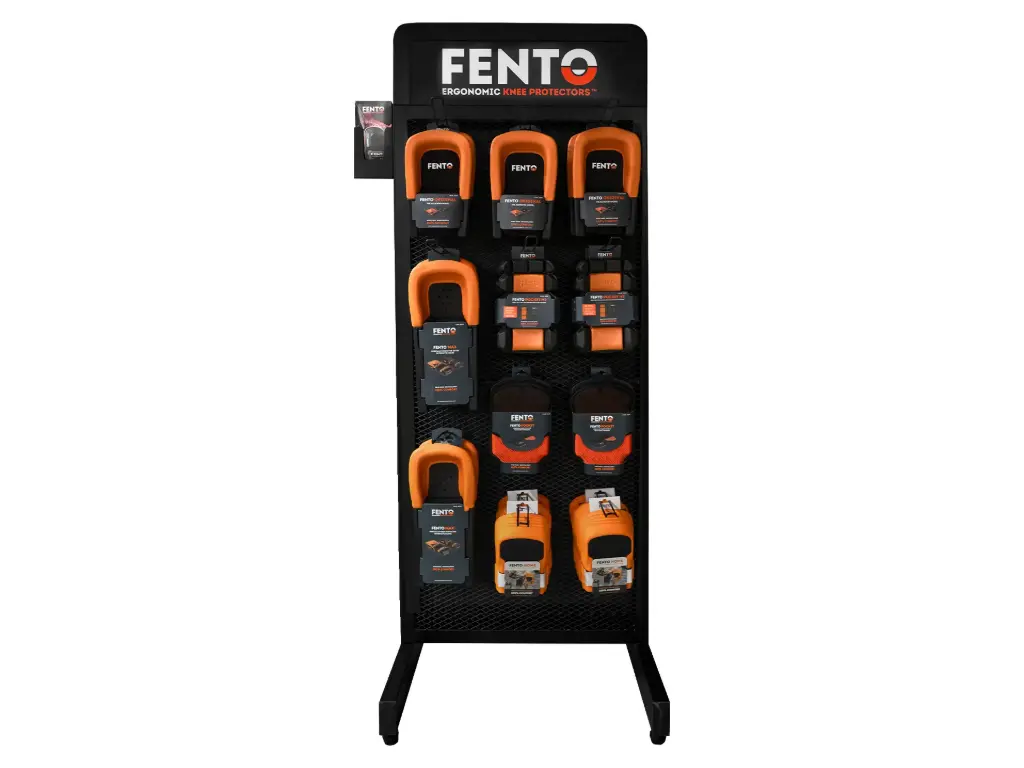 Floor Display FENTO (geen inhoud), afmeting 190 x 60 x 70 cm