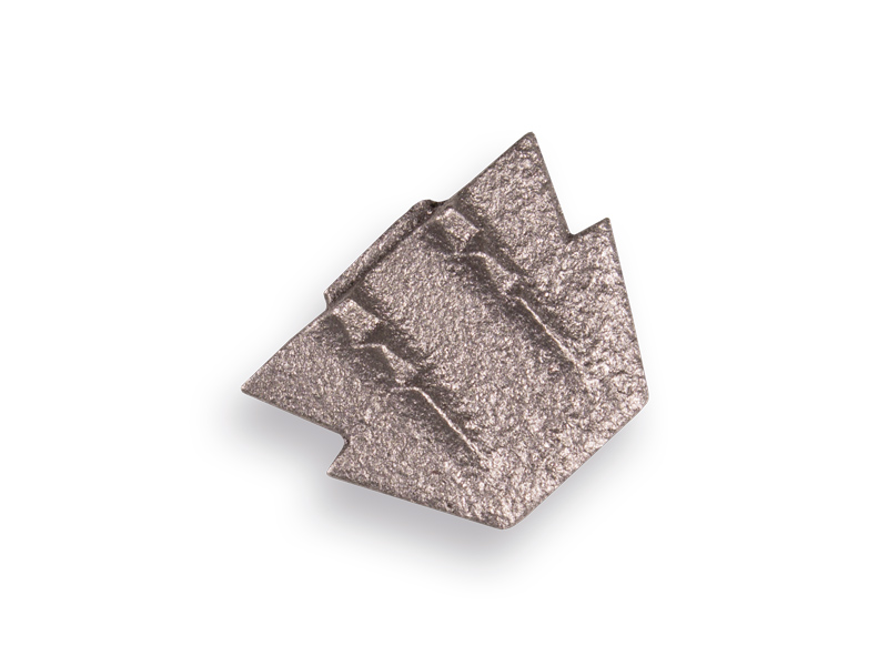 Metalen wig plat 44 mm nr. 5 (per 25 stuks)