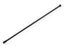 Stootijzer 150 cm geheel rond, platte beitel en knop, zonder ean-codering