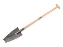 Boomwortelspade – Zaagspade ATLAS met OPSTAP, blad 38 x 14 cm, met ATLAS schopsteel 100 cm