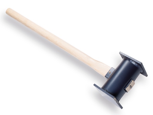 [1019500] Sleg - Paalhamer DE WIT vierkant staal, met ATLAS steel 90 cm