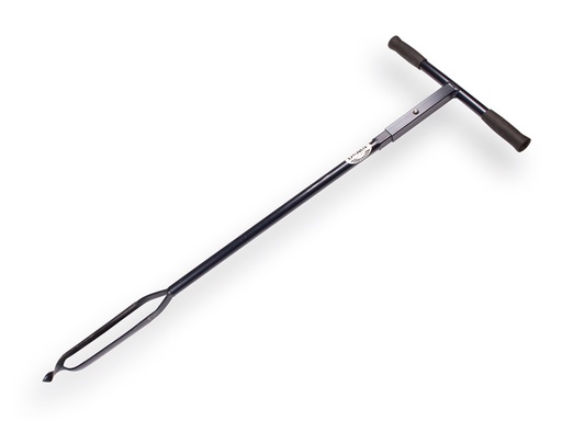 [1020700] Grondboor DE WIT 8 cm verlengbaar, met gedraaide punt, lengte 127 cm