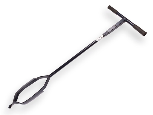 [1020716] Grondboor DE WIT 16 cm verlengbaar, met gedraaide punt, lengte 127 cm