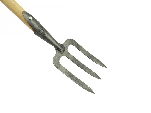 [1025075] Handgreepje -Handvork DE WIT 3 tands met ESSEN T-steel 80 cm